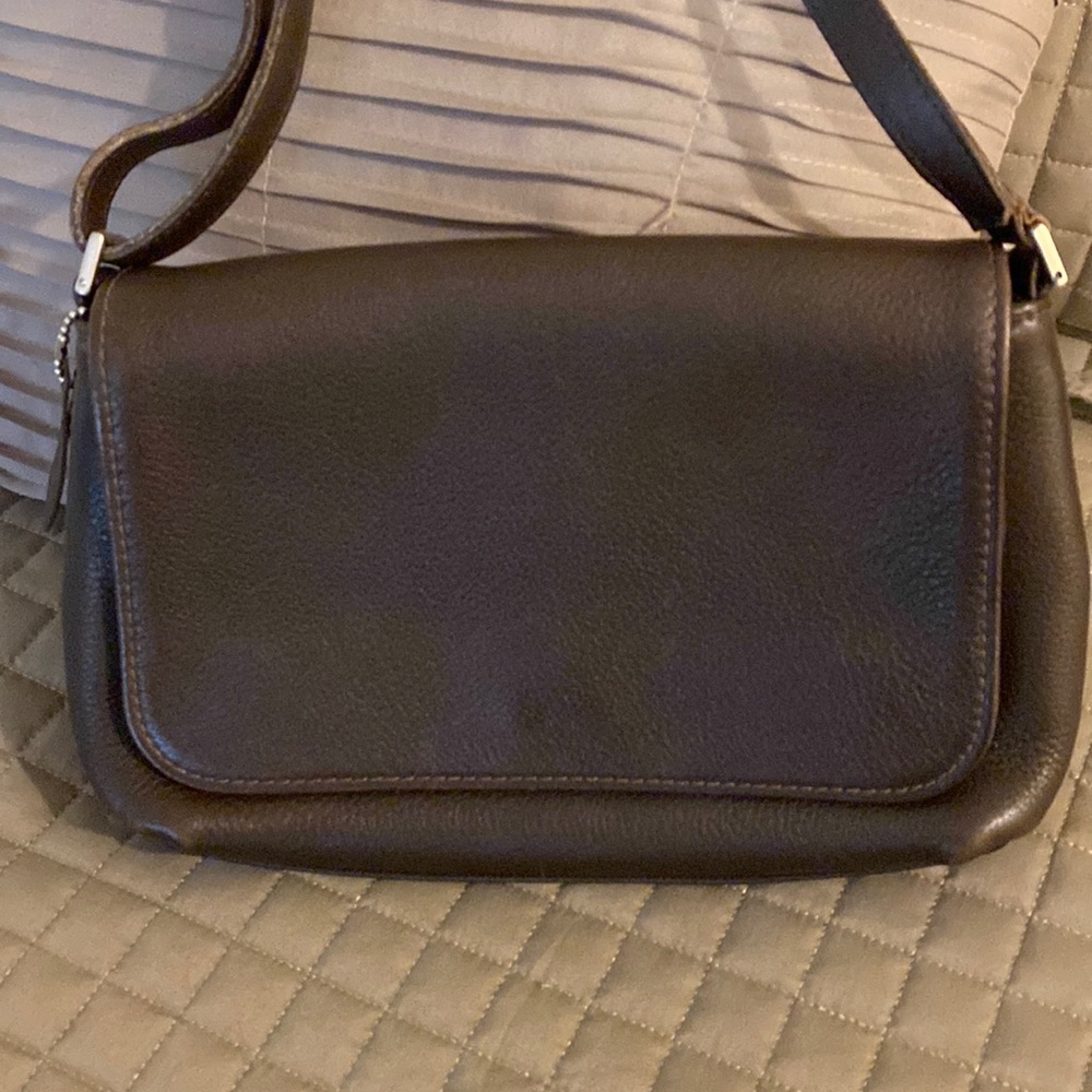 Coach leather bag